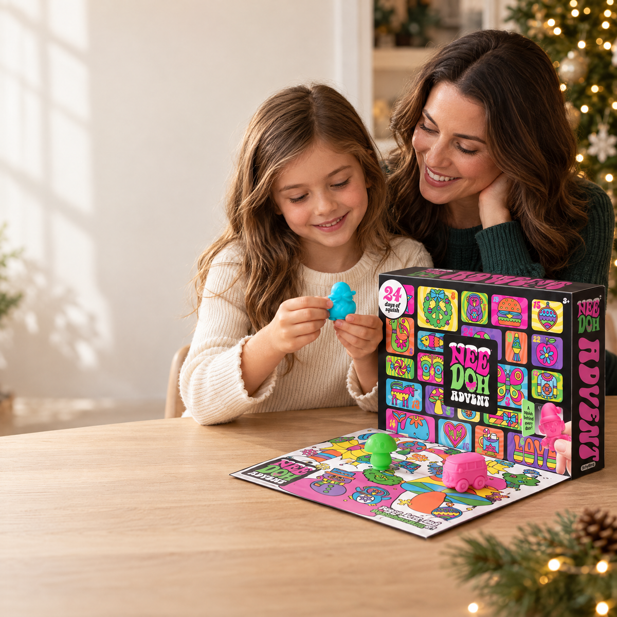 Needoh 24-Day Squishy Advent Calendar